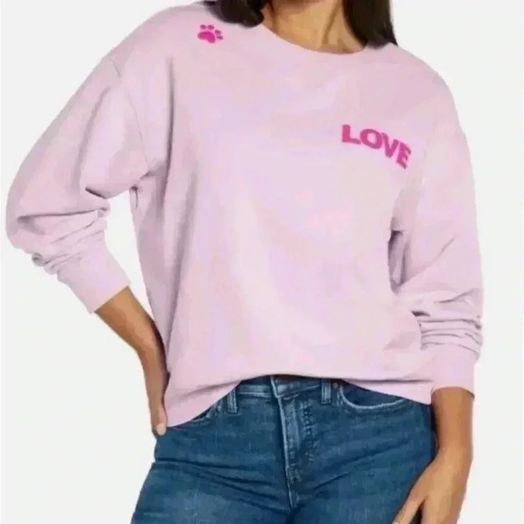 Wildfox “Dogs Love Me” Sweatshirt - Picture 1 of 5